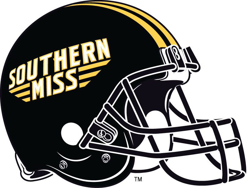 Southern Miss Golden Eagles 2003-Pres Helmet Logo DTF decal sticker